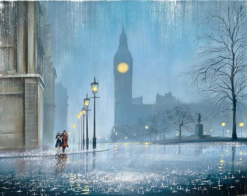 Jeff Rowland, ‘Our Patch Of Pavement’, 2015, Print, Fine art print, Castle Fine Art, Numbered, Framed