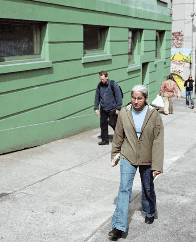 Jeff Wall, ‘Figures on a Sidewalk’, 2008, Print, Inkjet print, null, 
