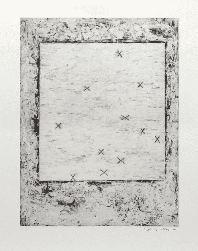 Jenny Holzer, ‘Conclusion Black’, 2016, Print, Aquatint and white ground etching. Text: U.S. government document, null, Numbered, Dated