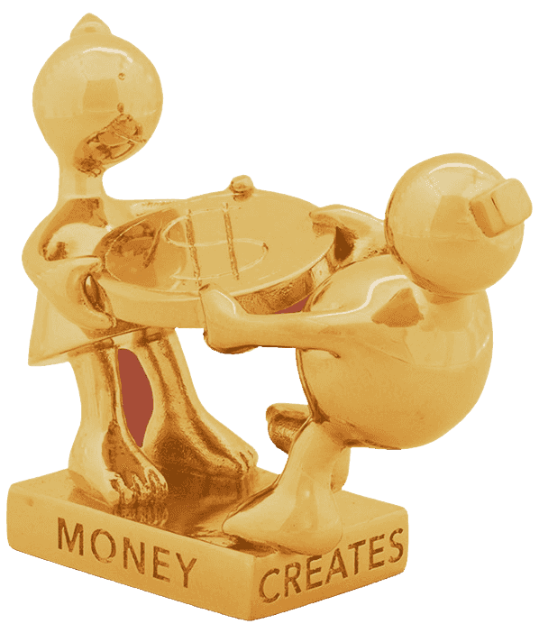 Jenny Holzer, ‘Money Creates Taste?’, 2015, Sculpture, Bronze cast with gold plating, null, Numbered