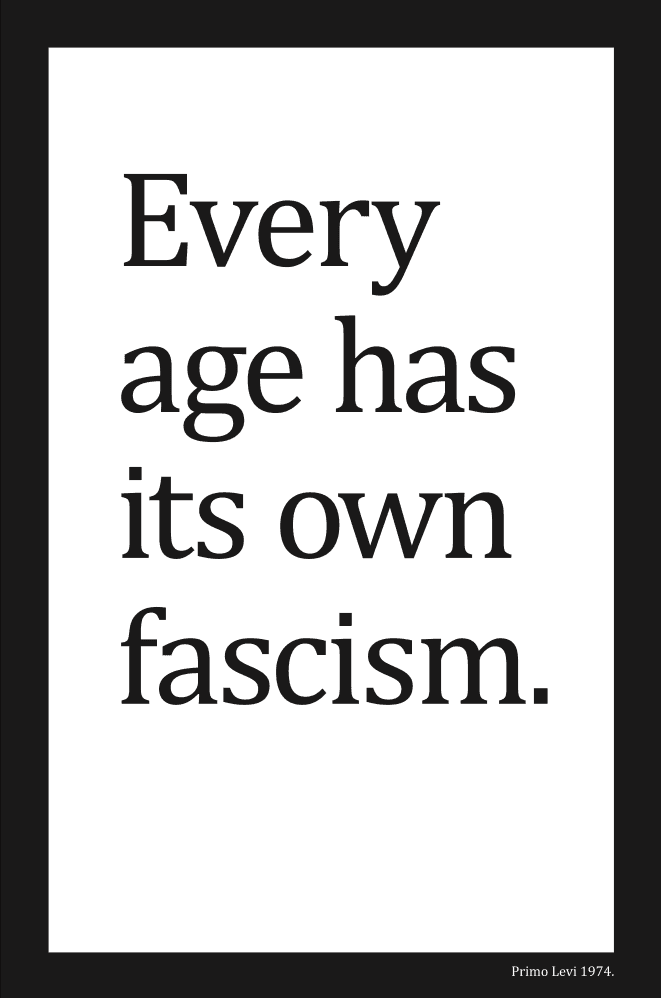 Jeremy Deller, ‘Every age (has its own fascism)’, 2019, Print, Offset lithograph, Flying Leaps, Numbered