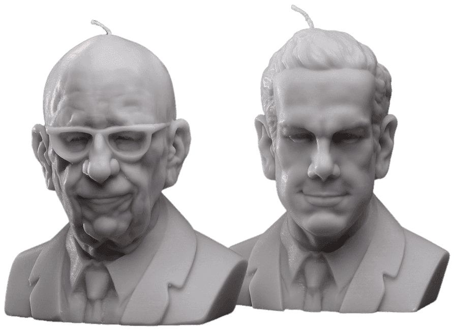 Jeremy Deller, ‘Father and Son’, 2021, Sculpture, Pair of wax candles, ACCA, Numbered