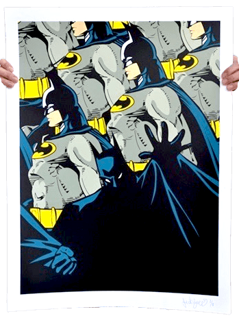 Jerkface, ‘Batman (Variant)’, 15-09-2016, Print, Pigment print, APPortfolio, Numbered