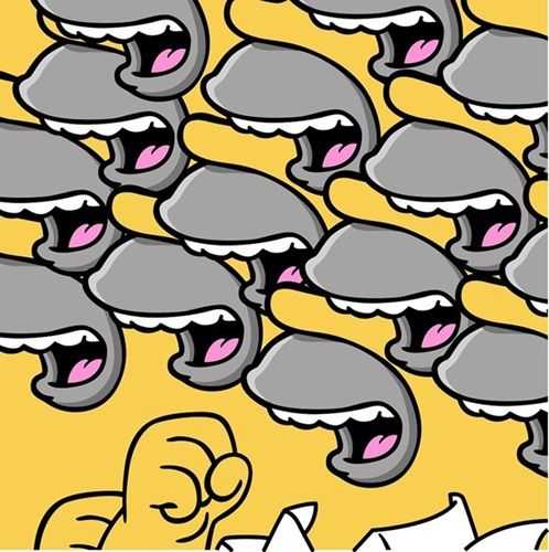 Jerkface, ‘Happy Homey (Variant)’, 02-02-2016, Print, 5 color screen print, Self-Released, Numbered