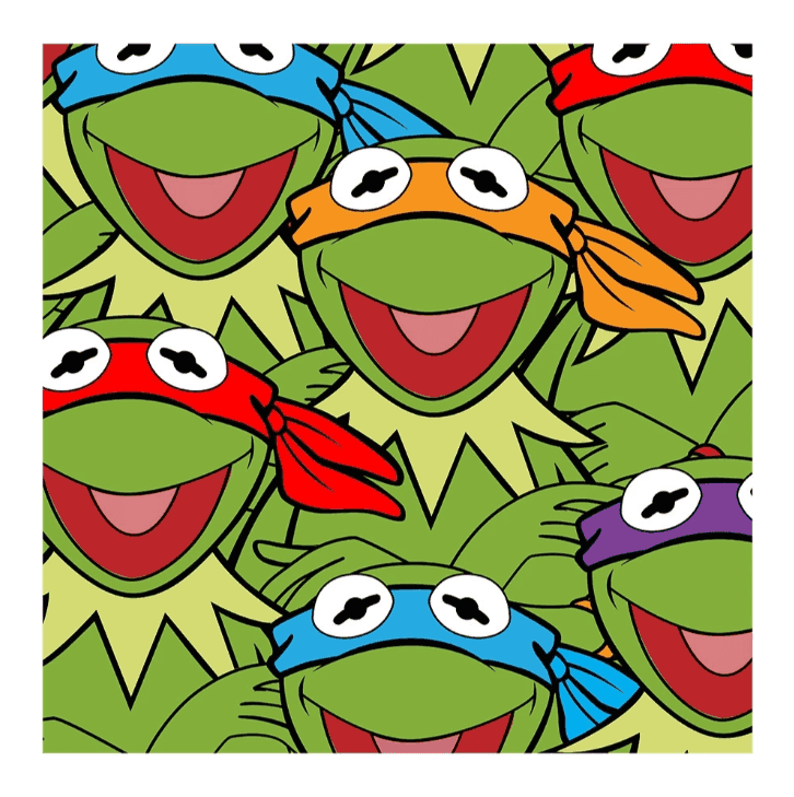 Jerkface, ‘Teenage Mutant Ninja Turtles’, 2015, Print, Screen print, Somerset Velvet fine art paper, null, Numbered