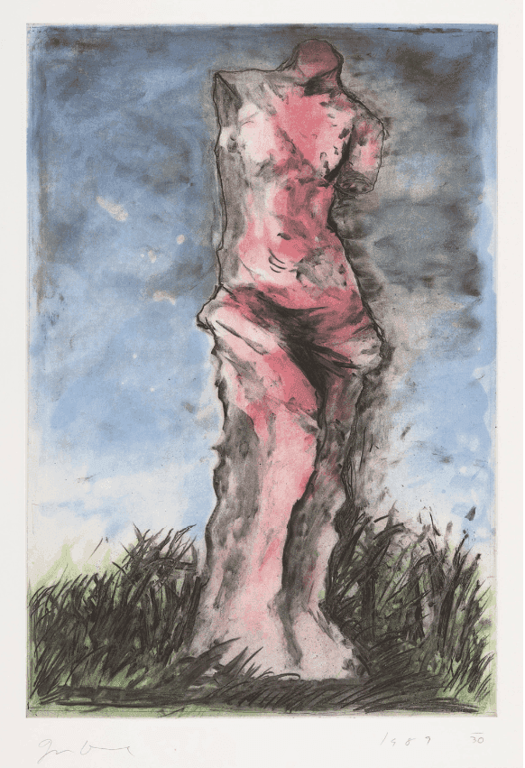 Jim Dine, ‘Albertina Venus’, 1989, Print, Etching and Aquatint, null, Numbered