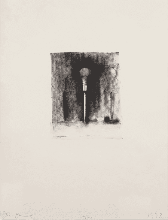 Jim Dine, ‘Awl (Ten Winter Tools)’, 1973, Print, Lithograph, null, Numbered