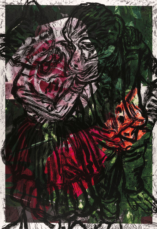 Jim Dine, ‘Big Flower’, 2022, Print, Inkjet and woodcut on Lanaquarelle 640gsm paper, null, Numbered, Dated