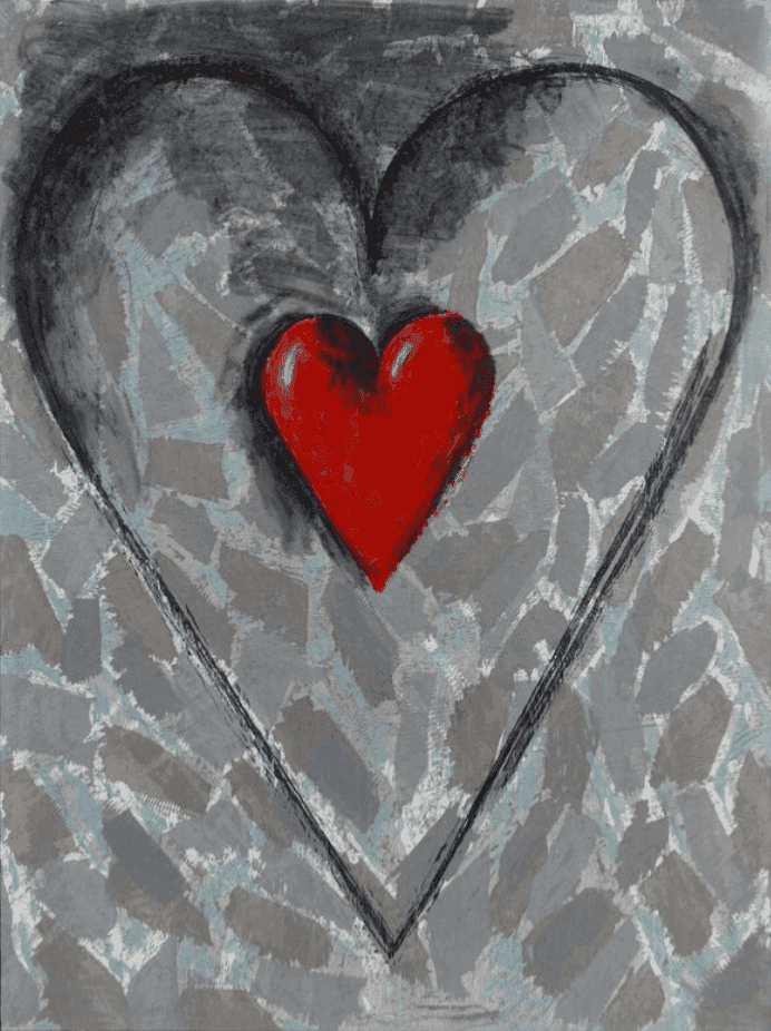 Jim Dine, ‘Gray Fort’, 2003, Print, Woodcut with hand coloring, null, Numbered