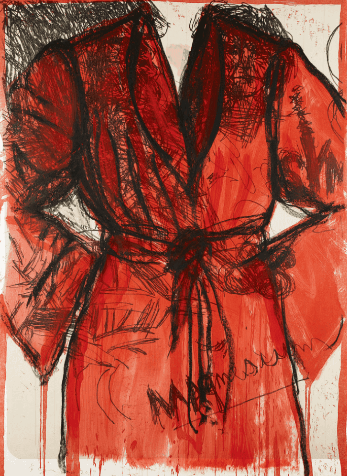 Jim Dine, ‘Light and Magnesium’, 2019, Print, Woodcut and digital print with hand painting in gouache and charcoal on Hahnemühle 350 gsm paper, Cristea Roberts Gallery, Numbered