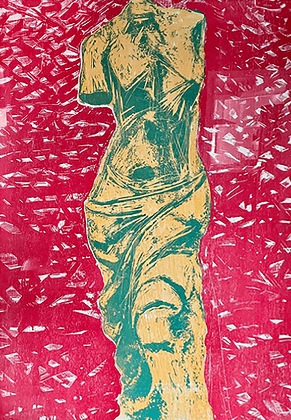 Jim Dine, ‘Nine Views of Winter #9’, 1985, Print, Woodcut in colors on Arches paper, Pace Editions, Inc., Numbered, Dated