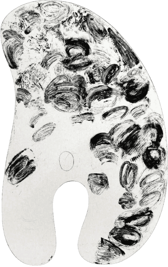 Jim Dine, ‘Palette III’, 1969, Print, Etching, null, Numbered