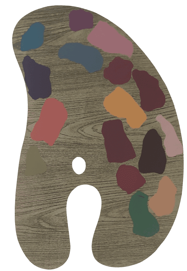 Jim Dine, ‘Pallette II’, 1969, Print, Screenprint on paper, Petersburg Press, Numbered