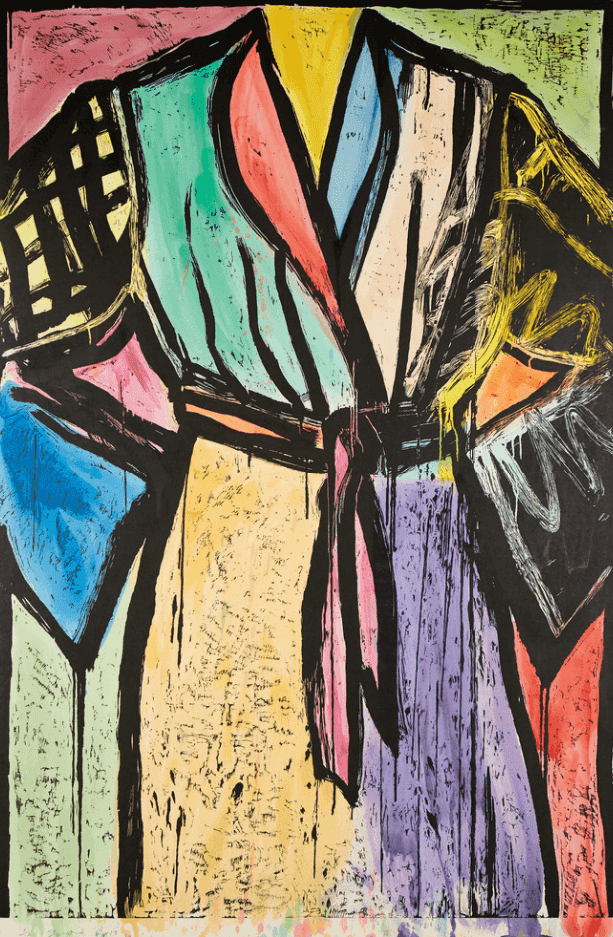 Jim Dine, ‘Sweetheart’, 2019, Print, One-color woodcut in black with extensive hand-painting in oil paint on Hahnemule 350 gsm, Cristea Roberts, Numbered
