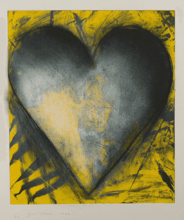Jim Dine, ‘The Bee’, 1982, Print, Etching & aquatint with hand-coloring, Pace Editions, Inc., Numbered