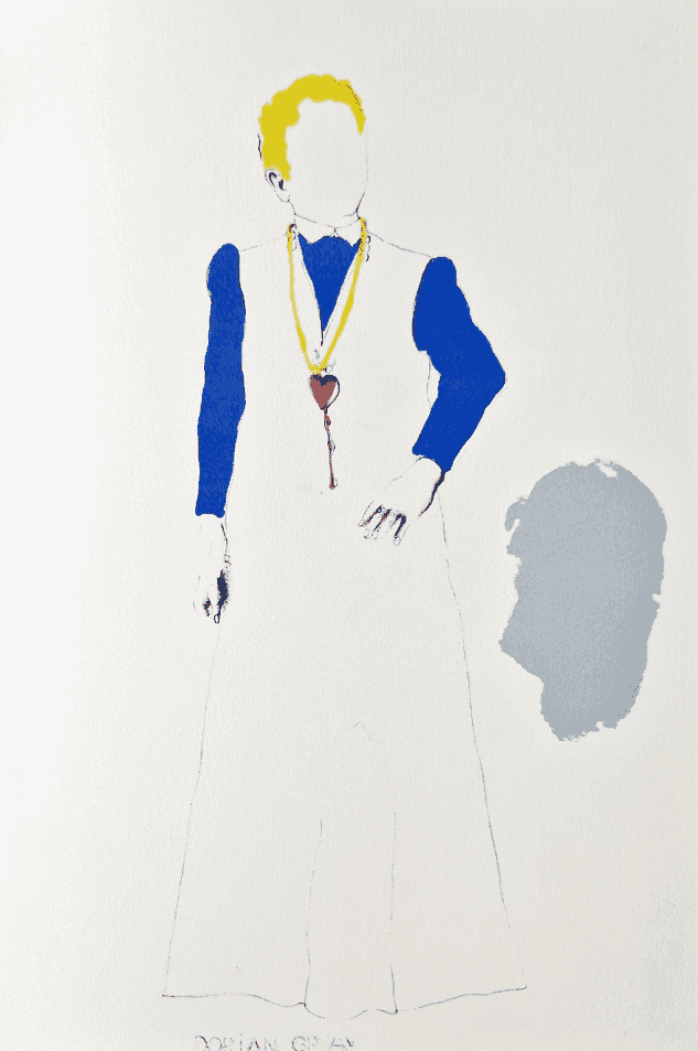 Jim Dine, ‘The Costume Dorian Grey Dies In’, 1968, Print, Original lithograph on Arches paper, Petersburg Press, 