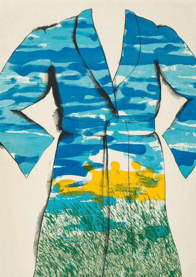 Jim Dine, ‘The Landscape’, 1969, Print, Lithograph in colors on Hodgkinson mould made paper, Petersburg Press, Numbered, Dated