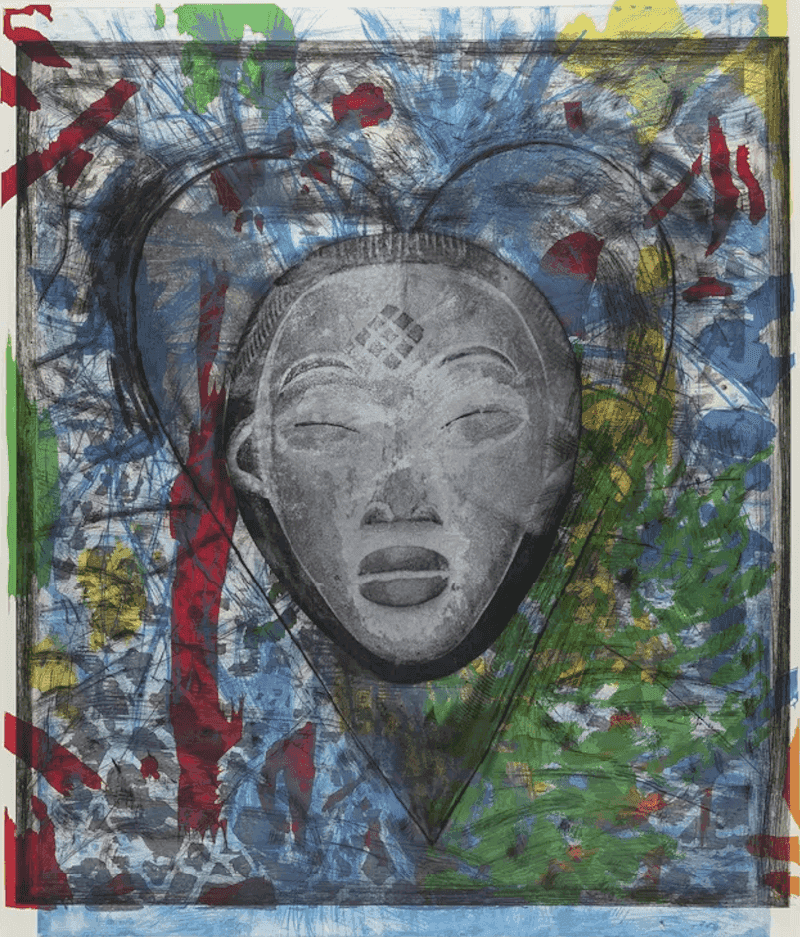 Jim Dine, ‘The Mask’, 2015, Print, Serigraph on paper, null, Numbered