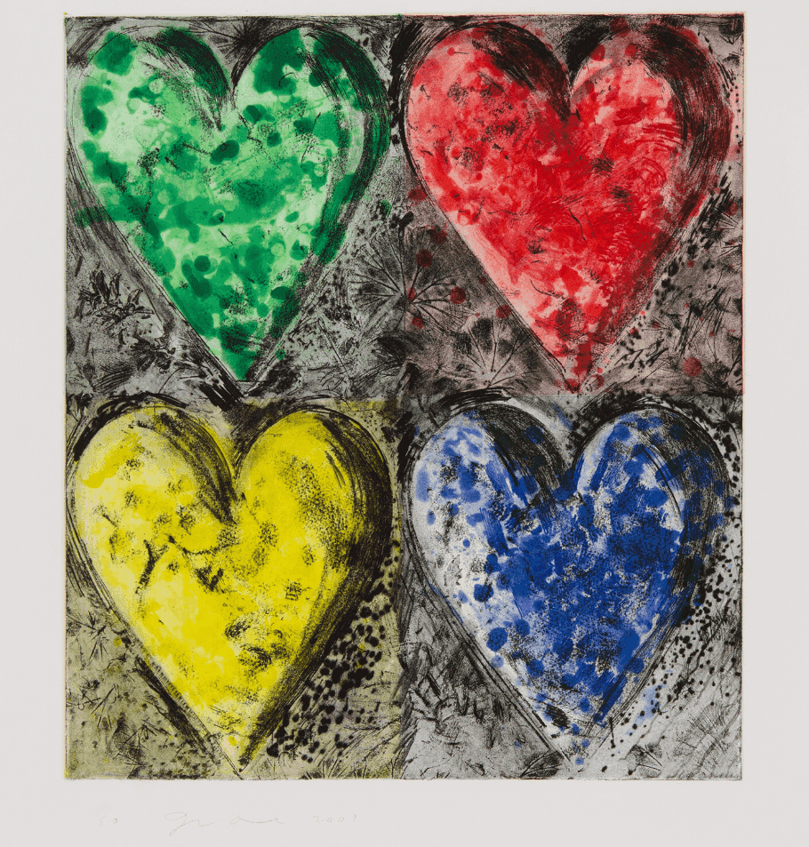 Jim Dine, ‘Watercolor in Galilee’, 2001, Print, Original etching and aquatint printed in 14 colors on Hahnemuhle wove paper bearing the manufacturer’s watermark., Pace Editions, Inc., Numbered, Dated