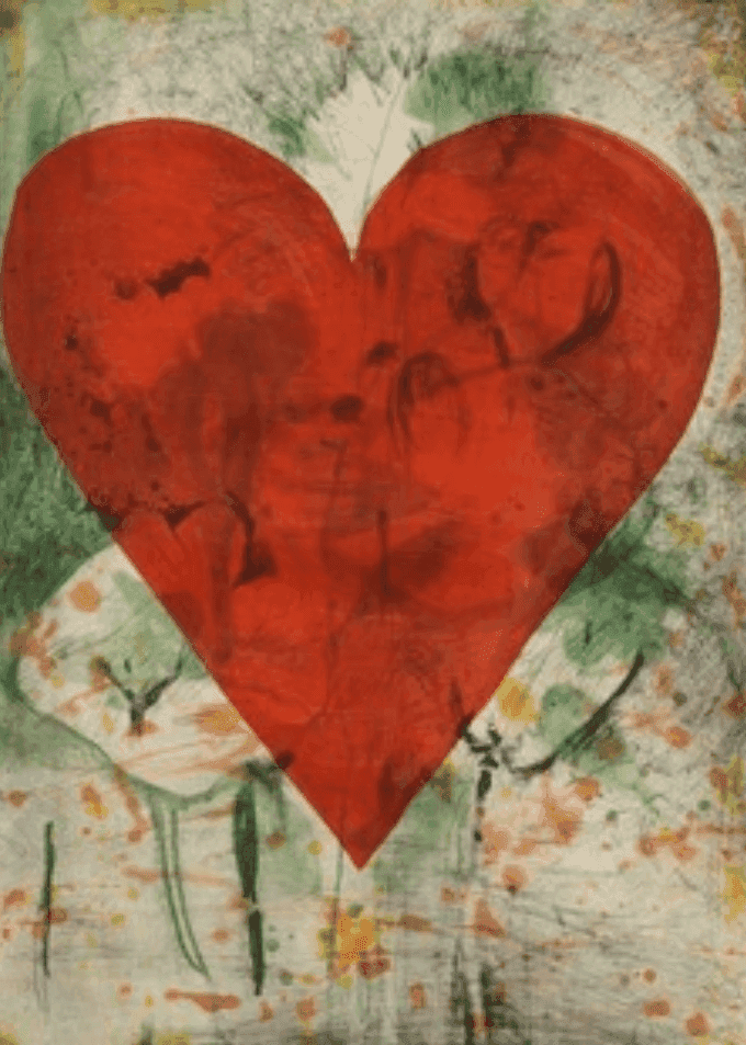 Jim Dine, ‘Yellow Marks’, 2013, Print, Copperplate etching with hand painting, null, Numbered