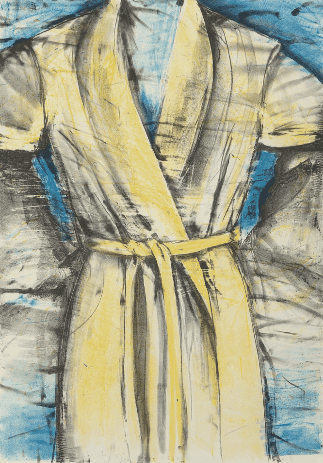 Jim Dine, ‘Yellow Robe’, 1980, Print, Lithograph in colors, Pace Editions, Inc., Numbered, Dated