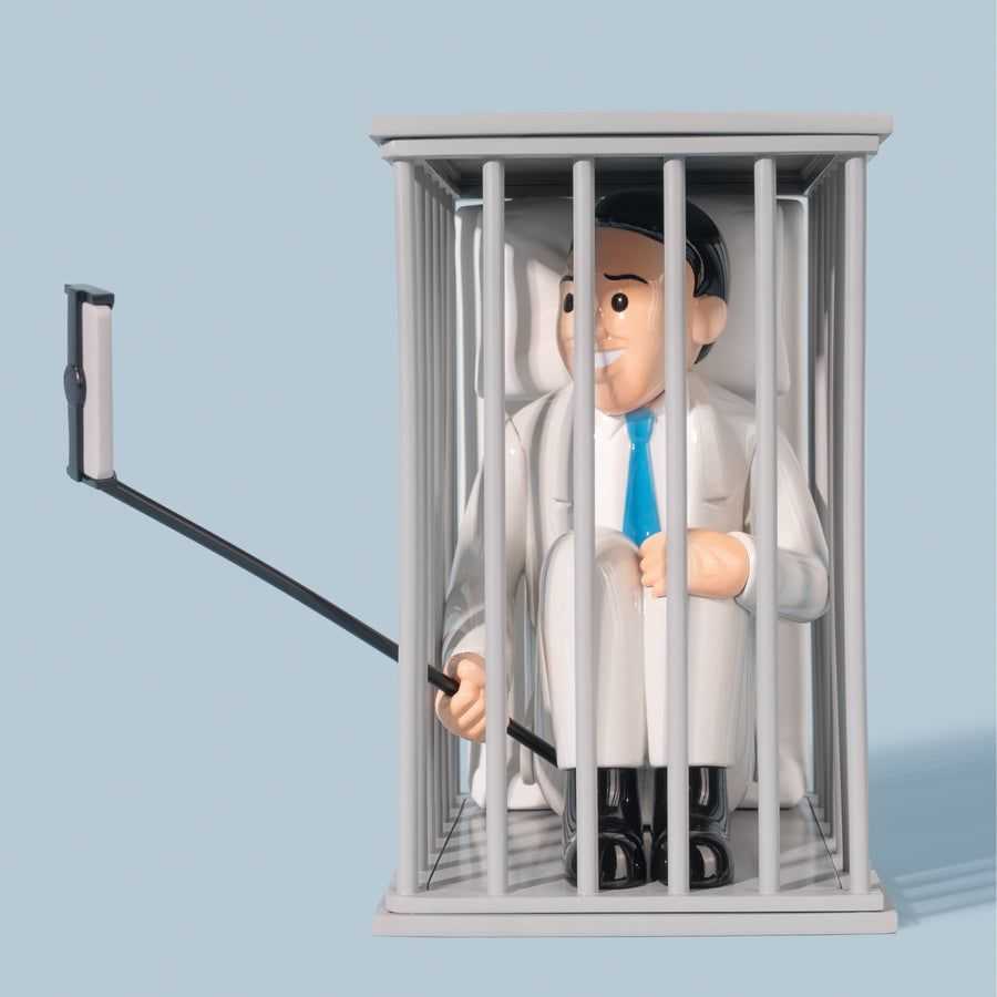 Joan Cornella, ‘Cageman’, 2025, Sculpture, Vinyl, DDT Store, 