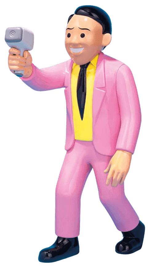 Joan Cornella, ‘Idiotmeter Man (Pink)’, 22-05-2023, Sculpture, Vinyl sculpture, DDT, 