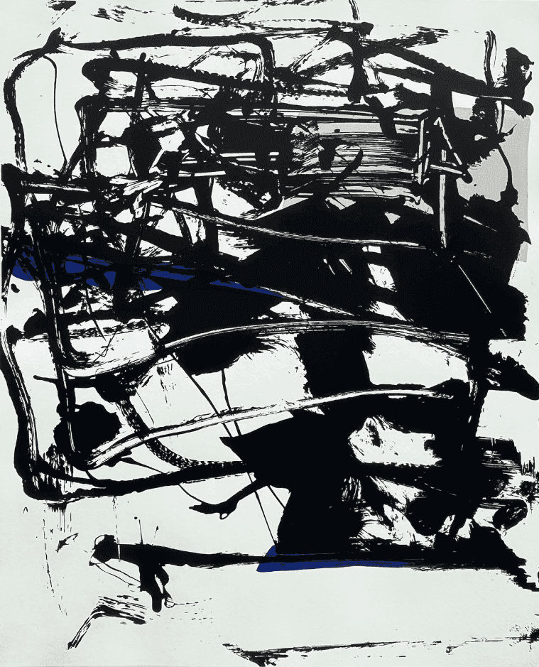Joan Mitchell, ‘Blue Line’, 1960, Print, Silkscreen, Tibor Press, 
