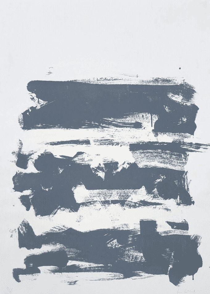 Joan Mitchell, ‘Champs (Grey)’, 1991, Print, Lithograph, Éditions Jean Fournier, 
