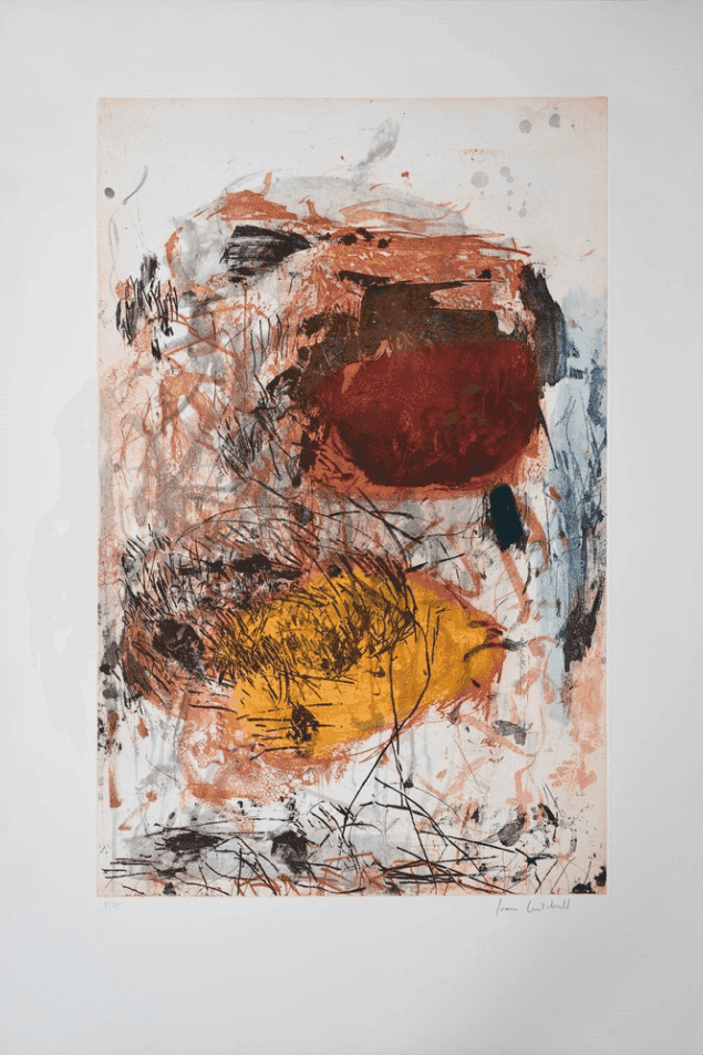 Joan Mitchell, ‘Sunflower III’, 1972, Print, Color aquatint and etching, null, Numbered