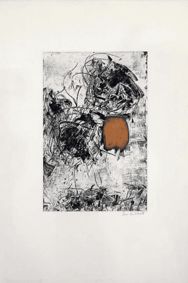 Joan Mitchell, ‘Sunflower II’, 1972, Print, Etching in colors, Maeght Editeur, Numbered