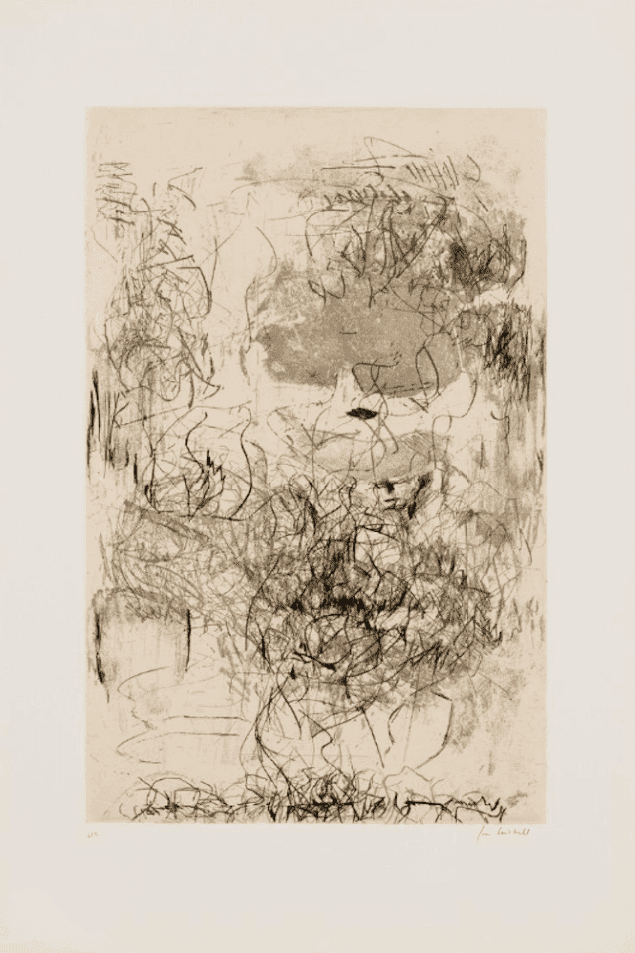 Joan Mitchell, ‘Sunflower VII’, 1972, Print, Etching and aquatint, Maeght Editeur, Numbered