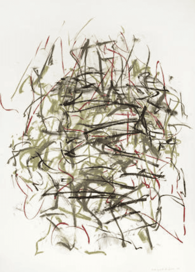 Joan Mitchell, ‘Sunflower V’, 1992, Print, Lithograph, Tyler Graphics, Inc., Numbered, Dated