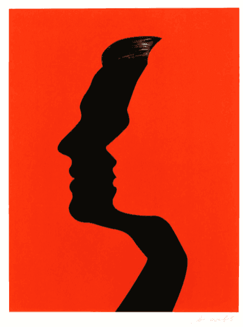Joe Webb, ‘Echoes (Red)’, 2015, Print, 2 Colour Screenprint on Somerset Satin 300gsm Paper, Jealous Gallery, Numbered
