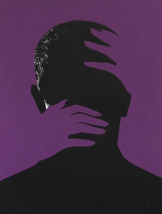 Joe Webb, ‘Embrace Purple’, 2016, Print, 2 Colour Screenprint on Somerset Satin 300gsm Paper, null, Numbered