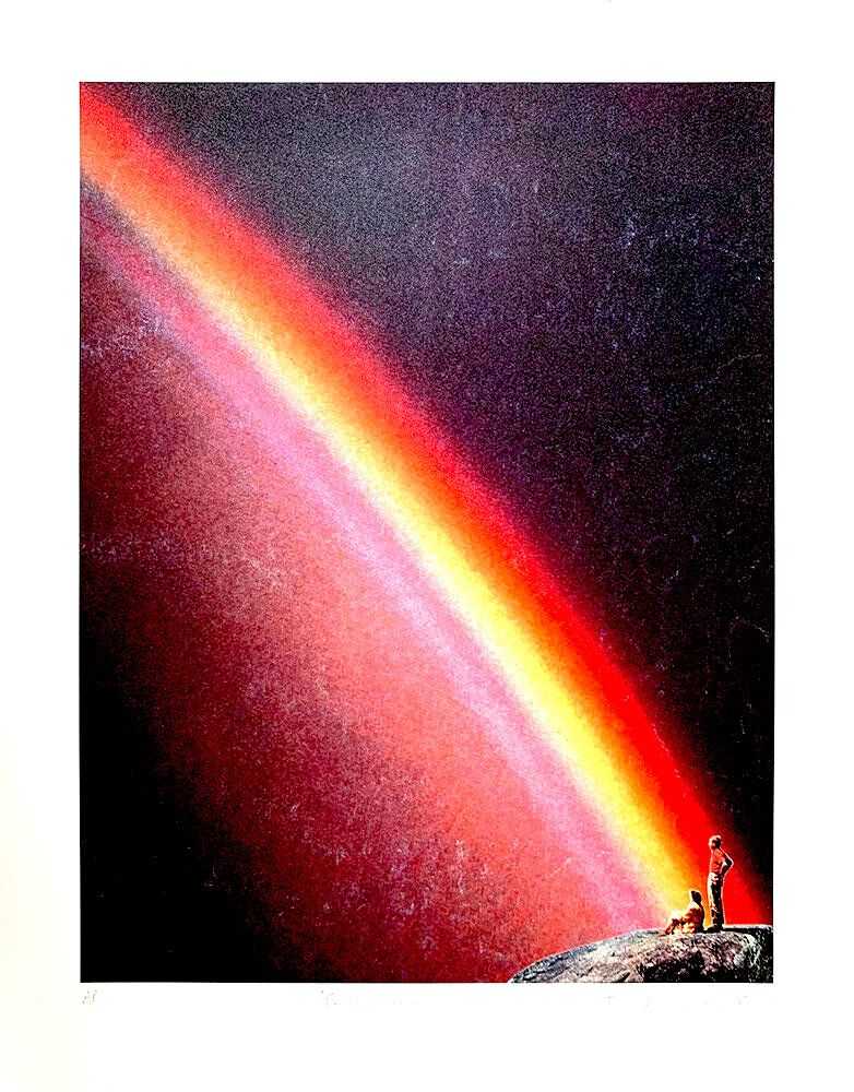 Joe Webb, ‘Enlightened’, 2020, Print, Archival inks and Silkscreened pearlescent varnish on Somerset Satin Enhanced 330gsm Paper, Self-released, Numbered