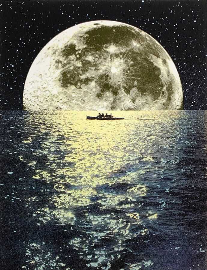 Joe Webb, ‘Gravity’, 10-10-2021, Print, 6 colour silkscreen with gold ink on Somerset Enhanced Velvet 410gsm Paper, Self-released, Numbered