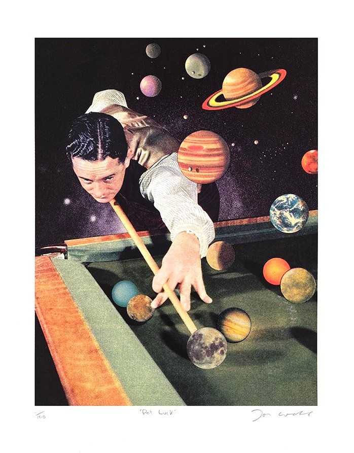 Joe Webb, ‘Pot Luck’, 12-03-2022, Print, 5 colour screen print with glitter varnish
 on Somerset Enhanced Velvet 410gsm Paper, Self-released, Numbered