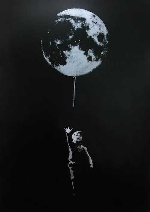Joe Webb, ‘Small Steps’, 03-12-2014, Print, Screenprint with Metallic Ink on Colourlux Paper, Jealous Gallery, Numbered