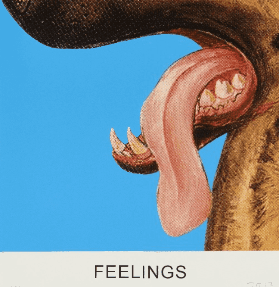 John Baldessari, ‘Double Play - Feelings’, 2012, Print, Screenprint in colours on wove paper, null, Numbered, Dated