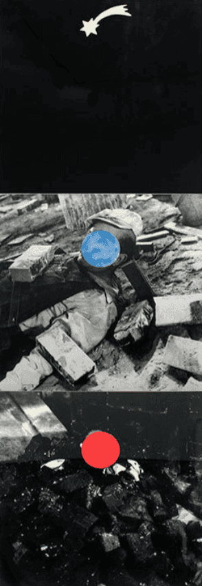 John Baldessari, ‘Falling Star’, 1990, Print, Etching with aquatint and photogravure, null, 