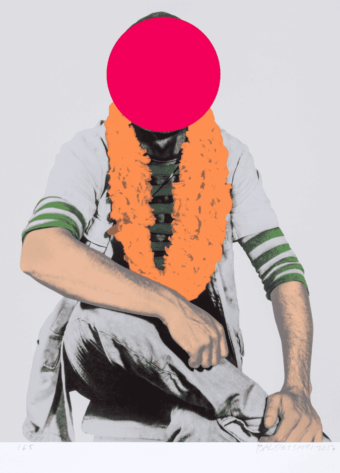 John Baldessari, ‘Hero’, 2017, Print, 5-color screenprint on archival pigment print, null, Numbered, Dated