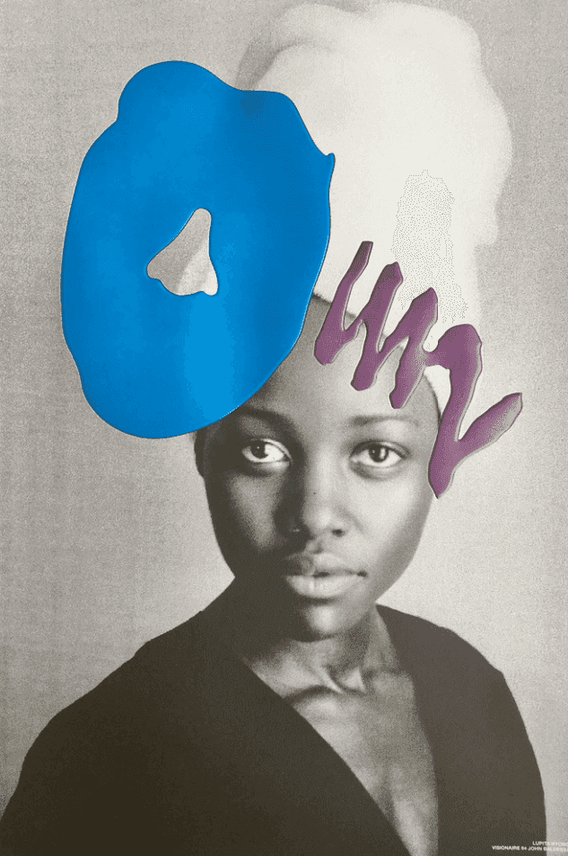 John Baldessari, ‘Lupita Nyong’o’, 2018, Print, Embossed colour lithographic print, null, 