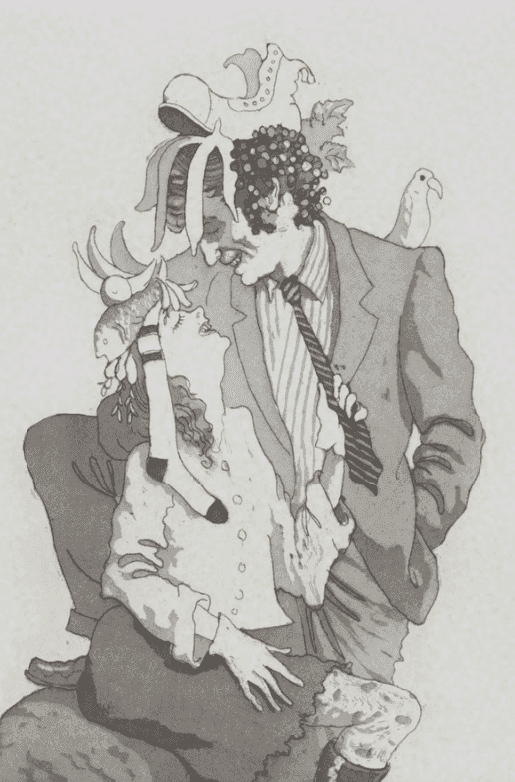 John Currin, ‘The Europeans’, 2016, Print, Etching with aquatint on Handmade Kochi NB paper, null, 