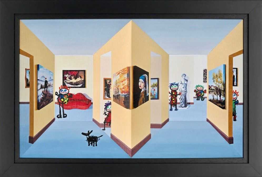 John D Wilson, ‘Masters III - 3D’, 2012, Print, 3D Wall Sculpture, Castle Fine Art, Numbered