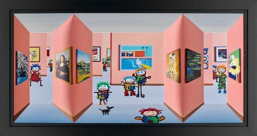 John D Wilson, ‘Masters II - 3D’, 2012, Print, 3D Wall Sculpture, Castle Fine Art, Numbered