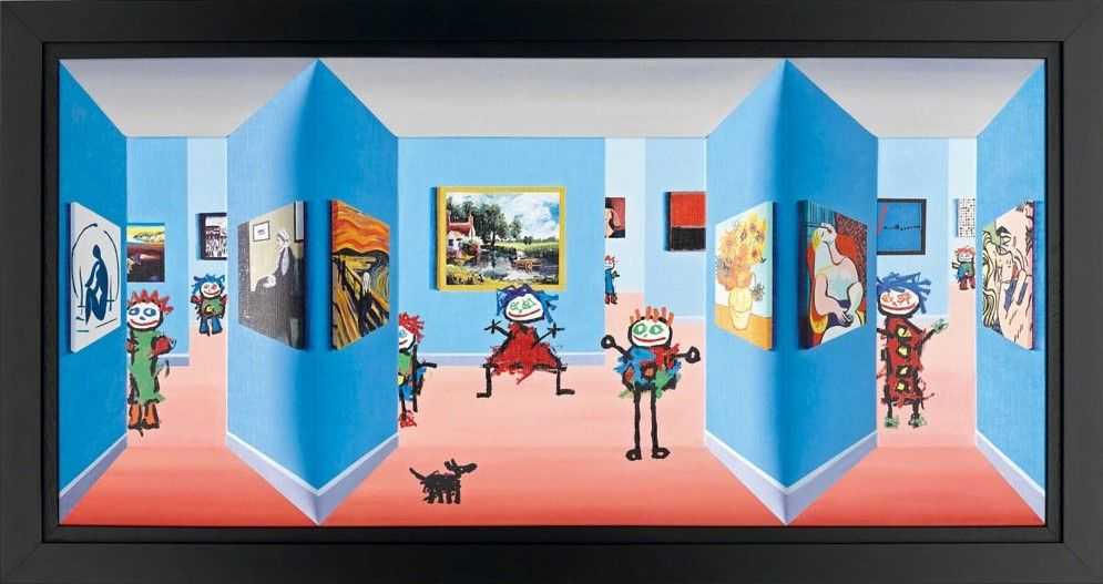 John D Wilson, ‘Masters I - 3D’, 2012, Print, 3D Wall Sculpture, Castle Fine Art, Numbered