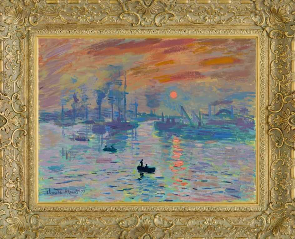 John Myatt, ‘Impression Sunrise’, 2015, Print, Stretched canvas, Castle Fine Art, Numbered, Framed