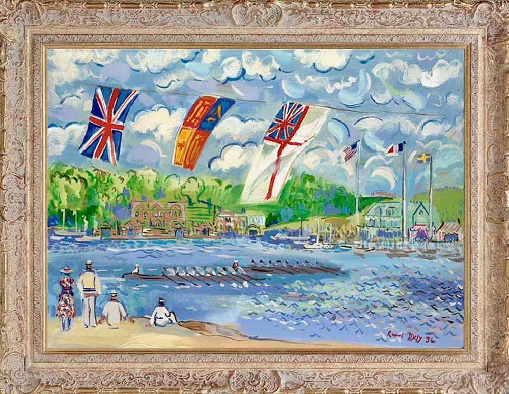John Myatt, ‘Regatta On The Thames’, 2007, Print, Fine Art Print, Castle Fine Art, Numbered