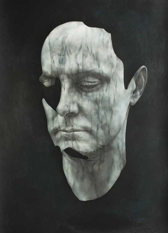 Jonathan Yeo, ‘The Simulacra’, 2018, Print, Archival pigment print with screen printed background varnish with hand torn edges, Manifold Editions, Numbered